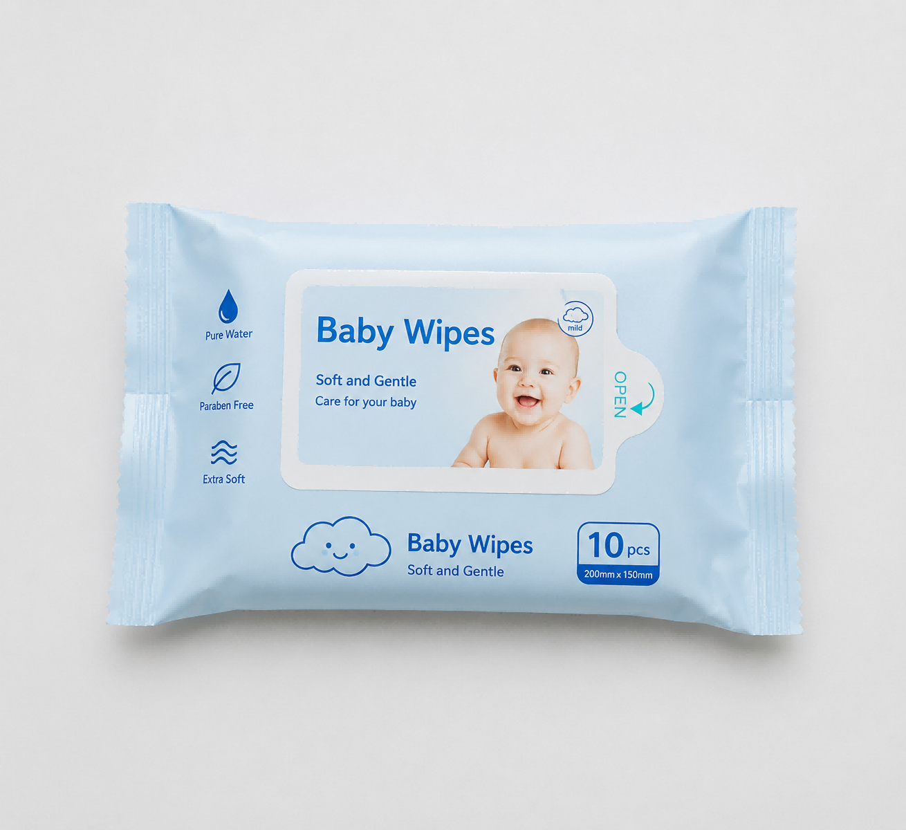 Wholesale Baby Wipes with Small Pack 10 Count